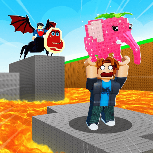 [🌩️] Survive LAVA for Brainrots!